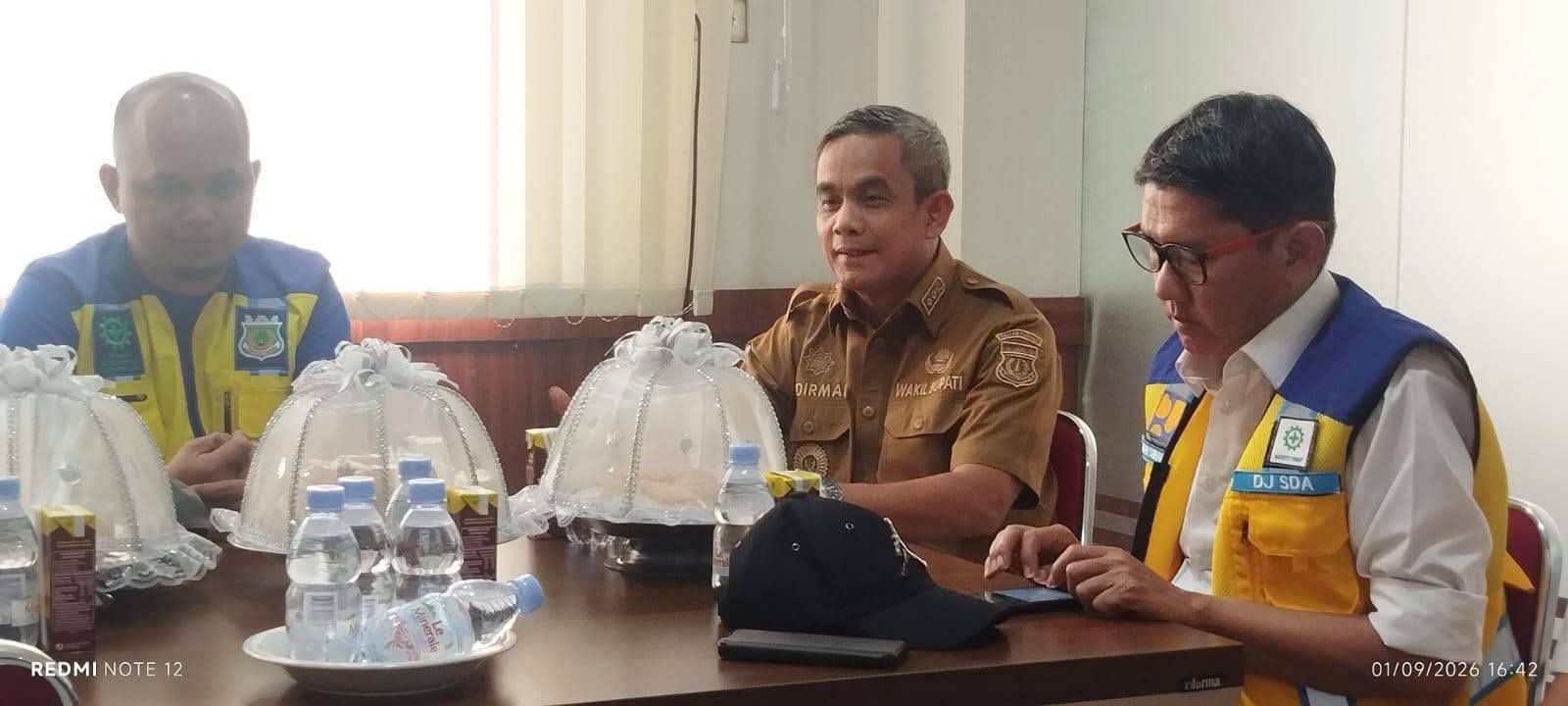 Jaga Pasokan Air Petani, Pemkab Pinrang bersama BBWS Siapkan Langkah Jangka Pendek dan Panjang