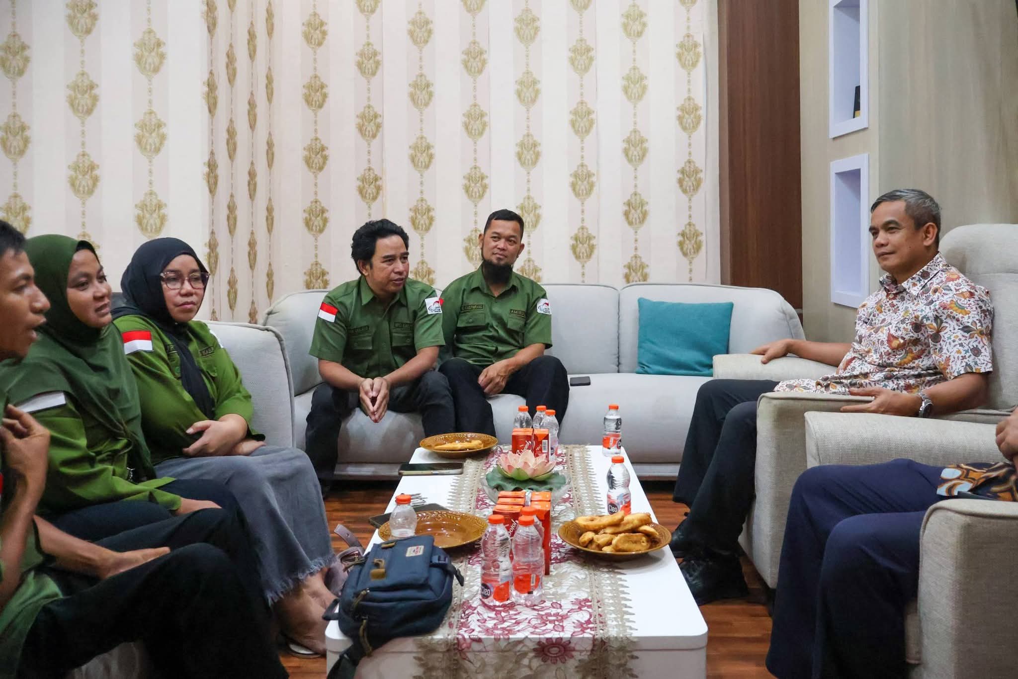 Wakil Bupati Pinrang Terima Audiensi Pengurus National Paralympic Committe Indonesia Kabupaten Pinrang