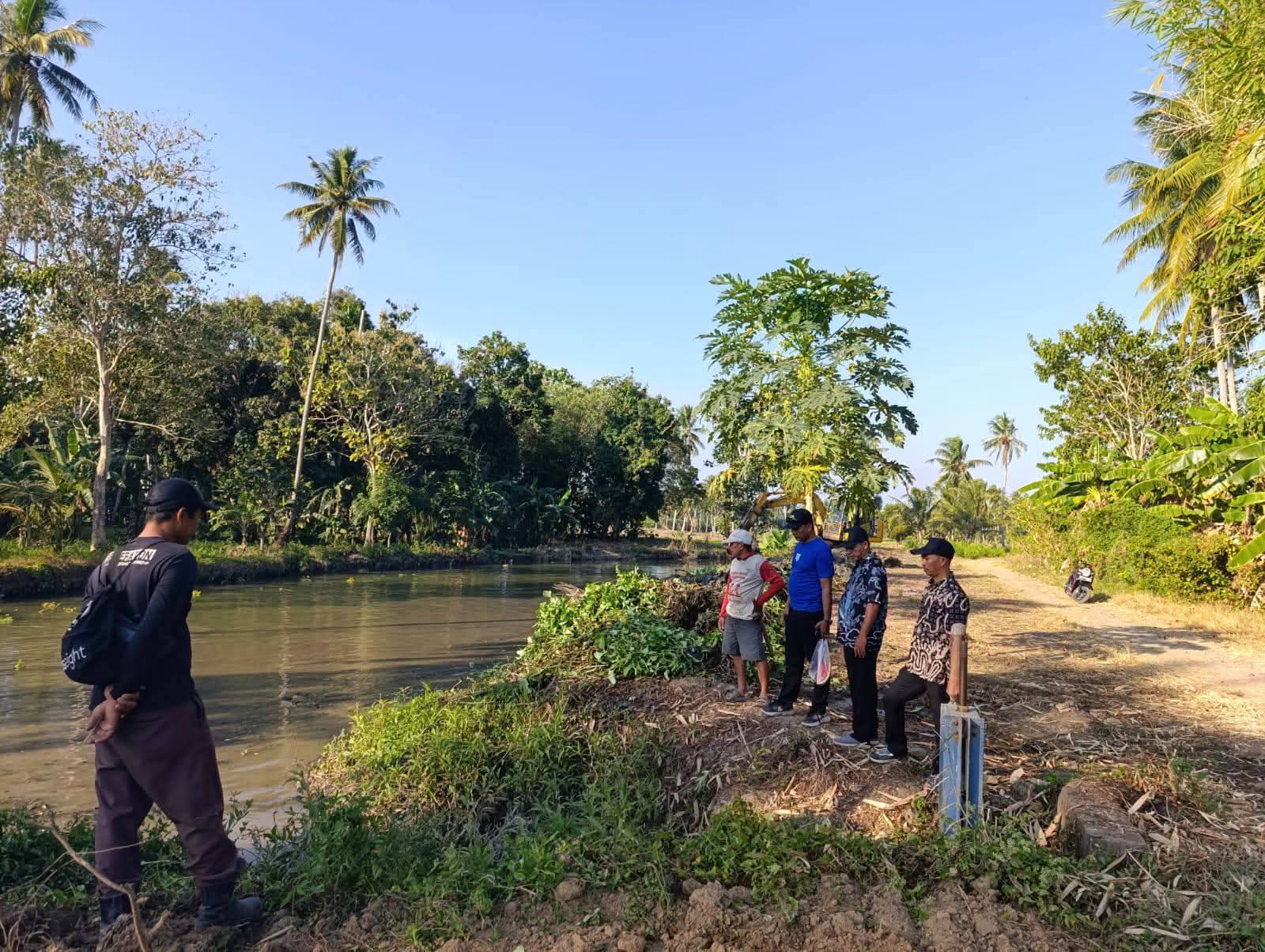 Normalisasi Saluran Sikkuala Dipercepat, Distribusi Air Irigasi ke Sawah Petani Dioptimalkan