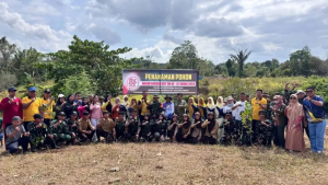 Sambut HUT TNI Ke-81 TA 2026, Kodim 1419/Enrekang Gelar Penanaman Pohon di Maiwa