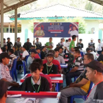 Kodim 1419/Enrekang Gelar Turnamen Domino Orado 101 Piala Panglima Tni 20 Dalam Rangka HUT TNI  Ke-81