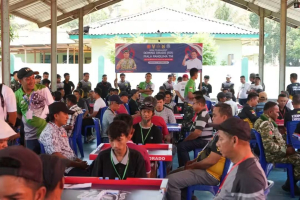 Kodim 1419/Enrekang Gelar Turnamen Domino Orado 101 Piala Panglima Tni 20 Dalam Rangka HUT TNI  Ke-81