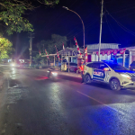 Pastikan Wilayah Hukum Aman, Personel Satlantas Polres Enrekang Laksanakan Patroli Blue Light