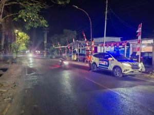 Pastikan Wilayah Hukum Aman, Personel Satlantas Polres Enrekang Laksanakan Patroli Blue Light