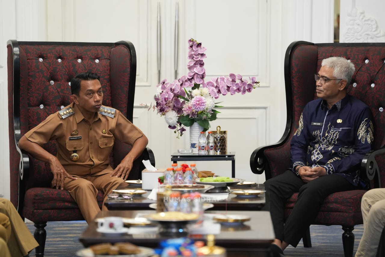 Belajar dari Daerah Lumbung Pangan, Hulu Sungai Utara Sambangi Sidrap