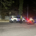 Patroli Blue Light Sat Lantas Polres Enrekang Berikan Keamanan Pada Pengendara Di Malam Hari