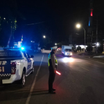 Patroli Blue Light Sat Lantas Polres Enrekang Berikan Keamanan Pada Pengendara Di Malam Hari