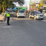 Ciptakan Situasi Lalu lintas Aman, Sat Lantas Polres Enrekang Laksanakan Pengaturan Pagi Hari