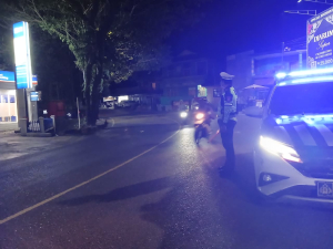 Patroli Blue Light Malam Hari Guna Ciptakan Rasa Aman dan Nyaman Ditengah Masyarakat.