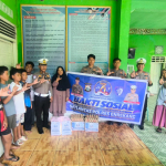 Satlantas Polres Enrekang Gelar Bakti Sosial di Panti Asuhan, Semarakkan HUT Lalu Lintas Bhayangkara  ke-71