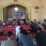 Sat Lantas Polres Enrekang  Gelar Doa Bersama Dalam Rangka HUT Lalu Lintas Bhayangkara Ke 71 Penuh Khidmat