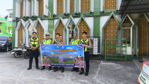HUT Lantas ke-71, Satlantas Tebar Kepedulian Di Tempat Ibadah