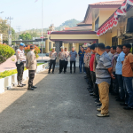 Apel On Call, Di Lakukan Personil Polres Enrekang Antisipasi Gangguan Kamtibmas