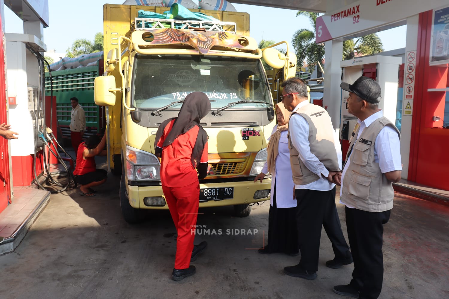 Ganjil-Genap Pengisian BBM Bersubsidi Mulai Berlaku di Sidrap, Wabup Pantau Langsung Sejumlah SPBU