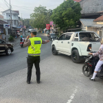 Anggota Satlantas Laksanakan Pengaturan Pagi, Wujud Nyata Pelayanan Demi Keamanan dan Keselamatan Masyarakat