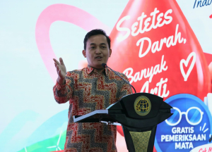 Gelar Aksi Peduli Sesama, Kementerian ATR/BPN Selenggarakan HANTARU Peduli Lewat Donor Darah. 