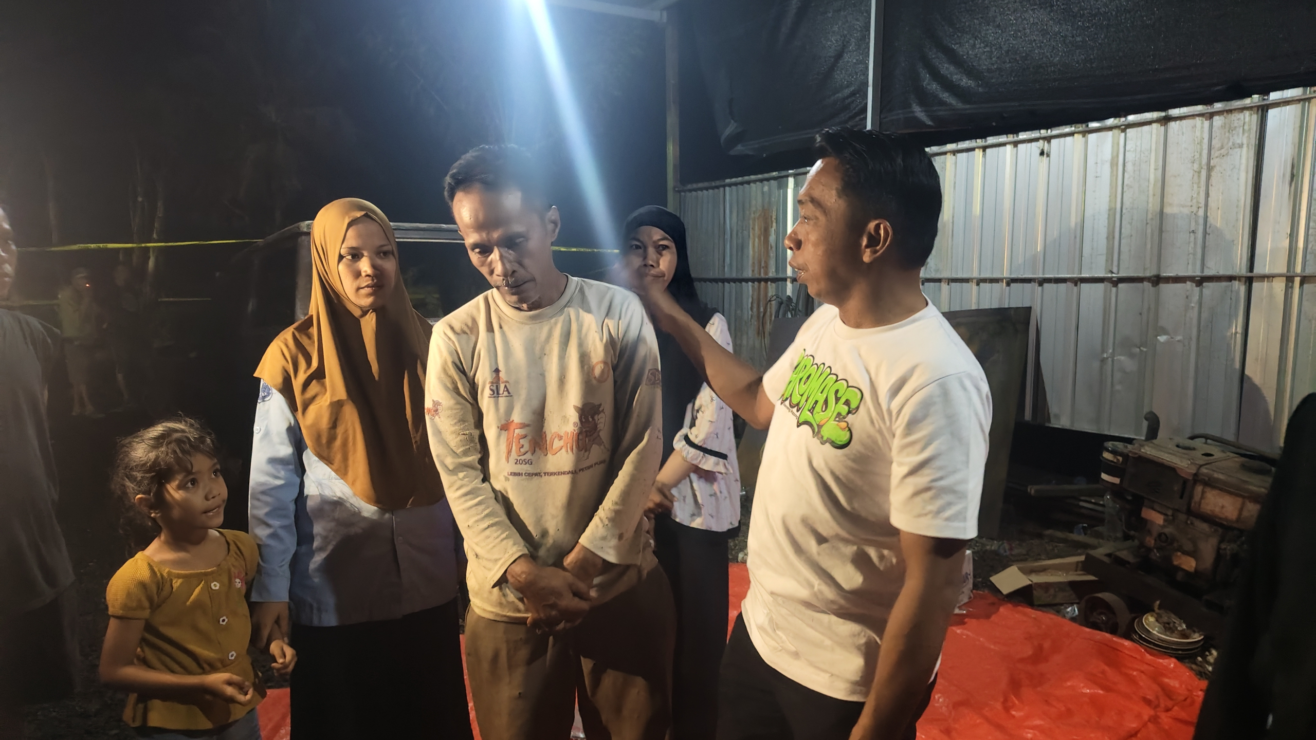 Bupati Sidrap Turun Langsung ke Lokasi Kebakaran Kalosi Alau, Pastikan Bantuan untuk Korban