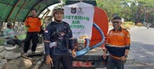 Baznas Enrekang Distribusikan Air Bersih ke Rumah Ibadah dan Warga.