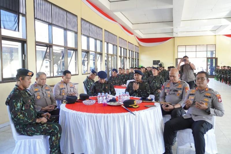 Kapolres Enrekang Hadiri Tradisi Syukuran HUT Pelopor Korps Brimob ke-67