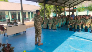 Cegah Pelanggaran Hukum, Prajurit, PNS, dan Persit Kodim 1419/Enrekang Terima Penyuluhan Hukum dari Kakumdam XIV/Hasanuddin