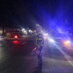 Polantas Menyapa” Satlantas Polres Enrekang Gelar Blue Light Patrol Malam,