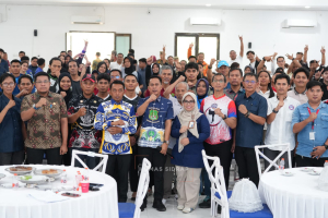 Hadapi Porprov XVII, Bupati Syaharuddin Alrif Perkuat Kekompakan Kontingen Sidrap