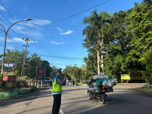 Di Awali Pagi, Satlantas Polres Enrekang Gatur Pagi Beri Pelayanan Prima Ke Masyarakat