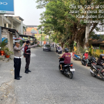 Sat Lantas Polres Enrekang Laksanakan Gatur Pagi
