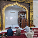 Kasat Lantas Polres Enrekang Gelar Jumat Keliling di Masjid Nurul Yaqin.Riso,