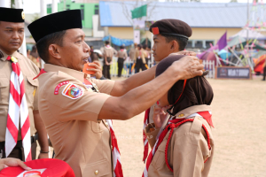 Bupati Sidrap Perkuat Karakter Kepemimpinan Generasi Muda melalui Pramuka