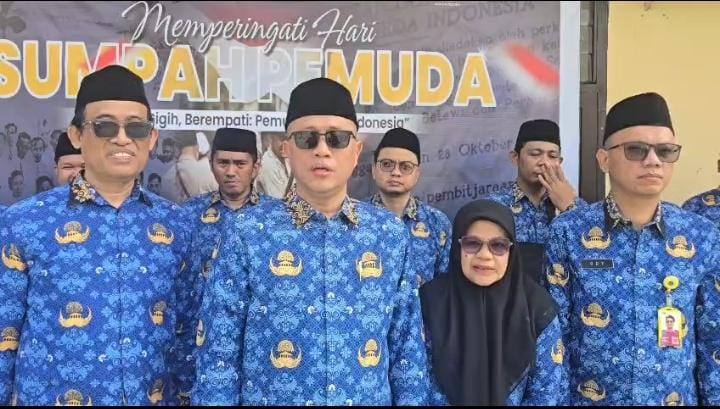 BPN Sidrap Gelar Upacara Peringatan Hari Sumpah Pemuda.