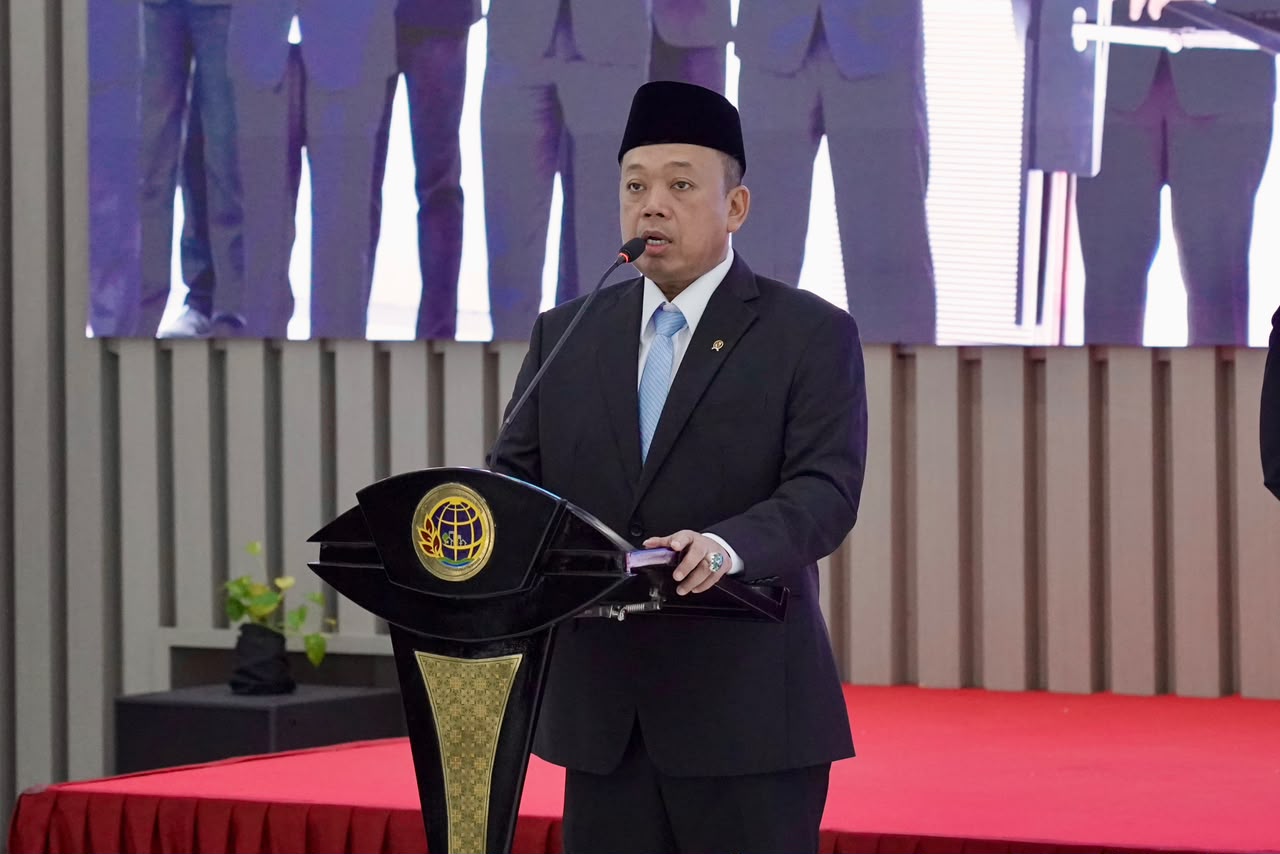 Pesan Menteri ATR/Kepala BPN kepada 152 Pejabat dalam Pelantikan: Layani Masyarakat dengan Baik. 