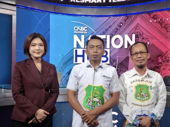 Bupati Sidrap Angkat Potensi Pangan dan Energi Hijau di CNBC Indonesia